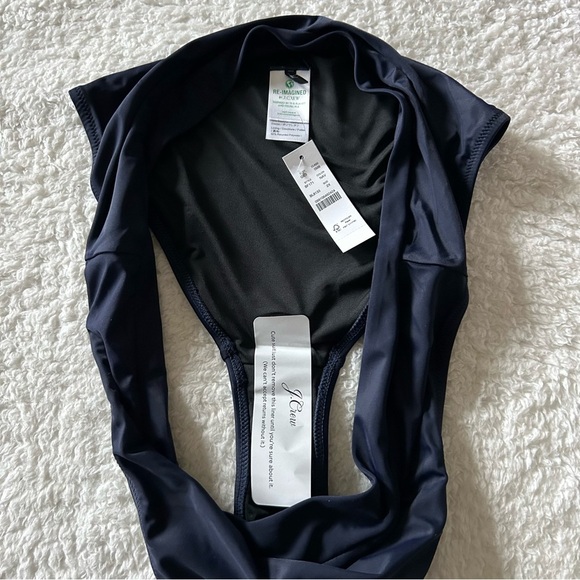 J. Crew Navy Blue Bikini Bottoms Size 2X NWT - Picture 3 of 6